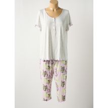 BARANDI - Pyjama gris en viscose - Femme - Taille 42 - Modz