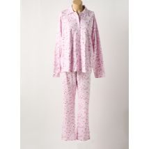 BARANDI - Pyjama rose en coton - Femme - Taille 46 - Modz