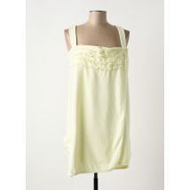 RINGELLA - Robe de plage jaune en coton - Femme - Taille 46 - Modz