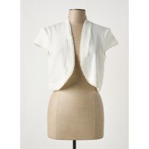 DIVAS - Boléro beige en polyester - Femme - Taille 42 - Modz