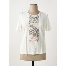 RABE - T-shirt beige en viscose - Femme - Taille 46 - Modz