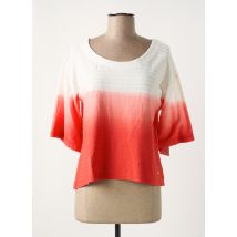 AGATHE & LOUISE - T-shirt orange en coton - Femme - Taille 40 - Modz