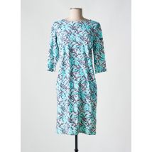 SAINT JACQUES - Robe mi-longue bleu en polyamide - Femme - Taille 40 - Modz