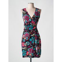 COLINE - Robe mi-longue noir en polyester - Femme - Taille 36 - Modz