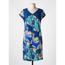 ANDAMIO - Robe mi-longue bleu en polyester - Femme - Taille 46 - Modz