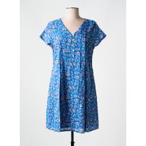 AGATHE & LOUISE - Robe courte bleu en coton - Femme - Taille 40 - Modz