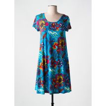 COLINE - Robe courte bleu en polyester - Femme - Taille 36 - Modz