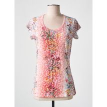 KY CREATION - T-shirt rose en polyester - Femme - Taille 40 - Modz
