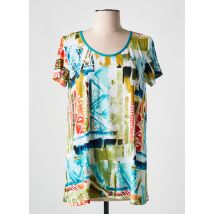 ARONA - T-shirt bleu en polyester - Femme - Taille 44 - Modz