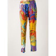 ARONA - Pantalon droit jaune en polyester - Femme - Taille 40 - Modz