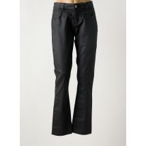 FRED SABATIER - Pantalon droit noir en coton - Femme - Taille 40 - Modz