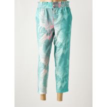 LCDN - Pantalon 7/8 vert en polyester - Femme - Taille 42 - Modz