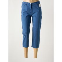 AGATHE & LOUISE - Pantacourt bleu en coton - Femme - Taille 40 - Modz