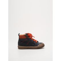 ACEBOS - Baskets bleu en cuir - Garçon - Taille 24 - Modz