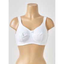 PIEGE - Soutien-gorge blanc en coton - Femme - Taille 105G - Modz