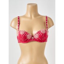 LEJABY - Soutien-gorge rouge en coton - Femme - Taille 95A - Modz