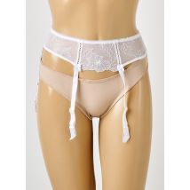 ANTINEA - Guêpière/Porte-jarretelle blanc en polyamide - Femme - Taille 40 - Modz