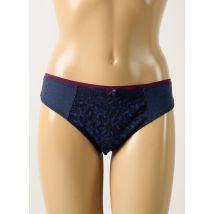 ESPRIT - Tanga bleu en polyamide - Femme - Taille 44 - Modz