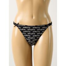 DESIGUAL - String noir en polyamide - Femme - Taille 36 - Modz