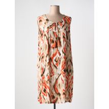 EGATEX - Robe mi-longue orange en viscose - Femme - Taille 38 - Modz