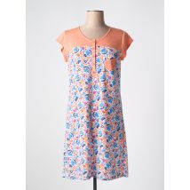 MASSANA - Chemise de nuit orange en polyester - Femme - Taille 38 - Modz