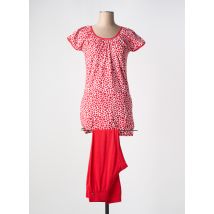 REBELLE - Pyjama rouge en coton - Femme - Taille 36 - Modz