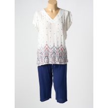 SENORETTA - Pyjama bleu en viscose - Femme - Taille 38 - Modz