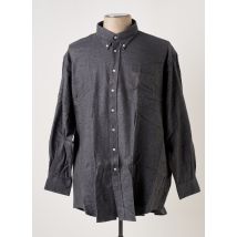 IMPACT - Chemise manches longues gris en coton - Homme - Taille 4XL - Modz