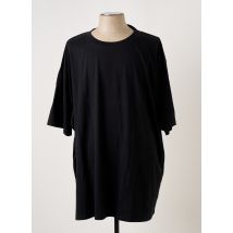 D555 - T-shirt noir en coton - Homme - Taille 6XL - Modz