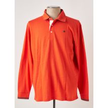 SERGE BLANCO - Polo orange en coton - Homme - Taille 5XL - Modz