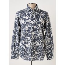 EDEN PARK - Chemise manches longues bleu en coton - Homme - Taille XXL - Modz