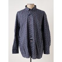 CASAMODA - Chemise manches longues bleu en coton - Homme - Taille 4XL - Modz