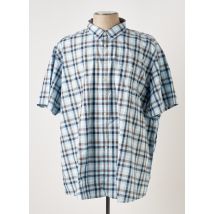 CAMEL ACTIVE - Chemise manches courtes bleu en coton - Homme - Taille 5XL - Modz