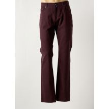 EMYLE - Pantalon droit violet en polyester - Homme - Taille 50 - Modz