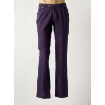 LUIGI MORINI - Pantalon chino violet en coton - Homme - Taille 44 - Modz