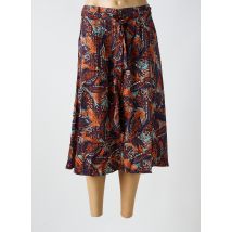 DAMART - Jupe mi-longue orange en polyester - Femme - Taille 48 - Modz