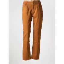 YZY - Pantalon slim marron en coton - Femme - Taille 42 - Modz