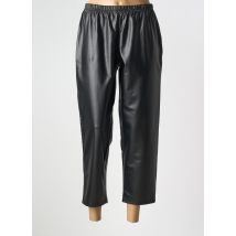 KAKIE - Pantalon large noir en polyester - Femme - Taille 46 - Modz