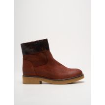LIBRE COMME L'AIR - Bottines/Boots rouge en cuir - Femme - Taille 35 - Modz