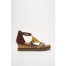 XAPATAN - Sandales/Nu pieds marron en cuir - Femme - Taille 39 - Modz