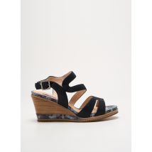 FUGITIVE BY FRANCESCO ROSSI - Sandales/Nu pieds noir en cuir - Femme - Taille 37 - Modz