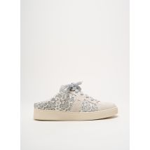 VADDIA - Mules/Sabots gris en cuir - Femme - Taille 39 - Modz