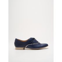 EMILIE KARSTON - Derbies bleu en cuir - Femme - Taille 37 - Modz