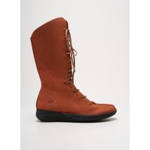LOINTS OF HOLLAND - Bottes orange en cuir - Femme - Taille 37 - Modz