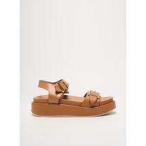 COCO ET ABRICOT - Sandales/Nu pieds marron en cuir - Femme - Taille 36 - Modz