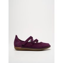 LOINTS OF HOLLAND - Ballerines violet en cuir - Femme - Taille 38 - Modz