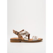 CASTA - Sandales/Nu pieds marron en cuir - Femme - Taille 38 - Modz