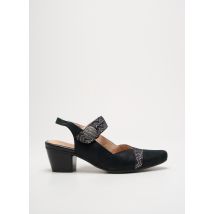 FUGITIVE BY FRANCESCO ROSSI - Escarpins noir en cuir - Femme - Taille 37 - Modz