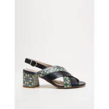 LIBRE COMME L'AIR - Sandales/Nu pieds noir en cuir - Femme - Taille 36 - Modz