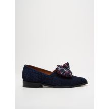 LIBRE COMME L'AIR - Mocassins bleu en cuir - Femme - Taille 35 - Modz